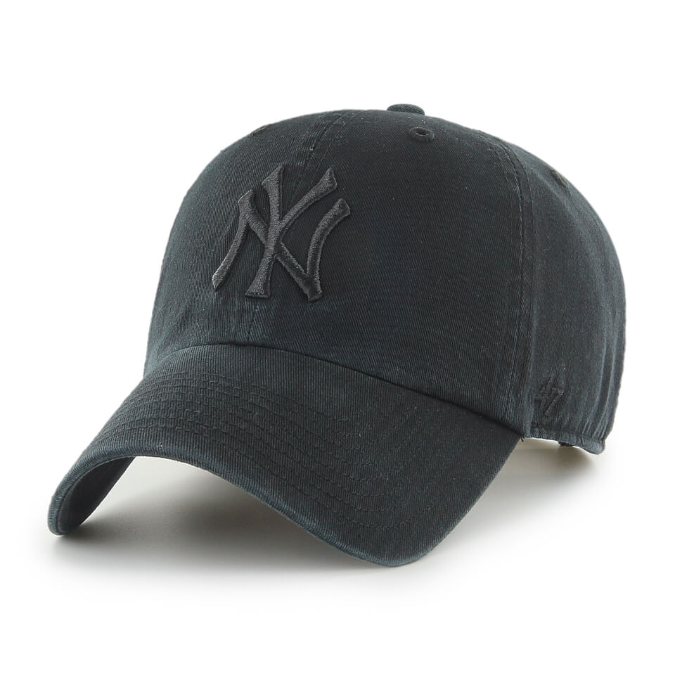 New York Yankees '47 Clean Up Unisex Baseball Cap - Black Logo, Black