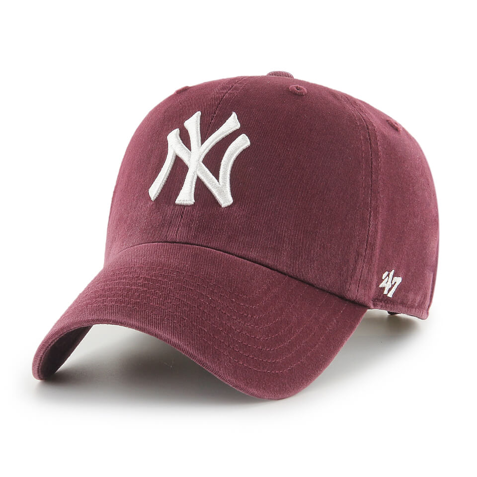 New York Yankees '47 Clean Up Unisex Baseball Cap - Dark Maroon