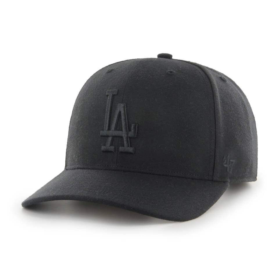 Los Angeles Dodgers '47 Cold Zone MVP DP Unisex Baseball Cap - Black Logo, Black