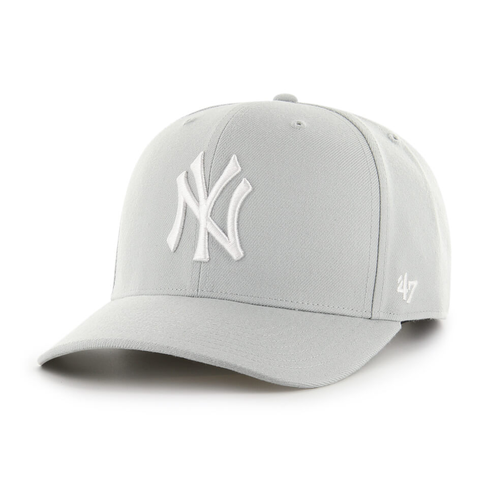 New York Yankees '47 Cold Zone MVP DP Unisex Baseball Cap - Light Grey