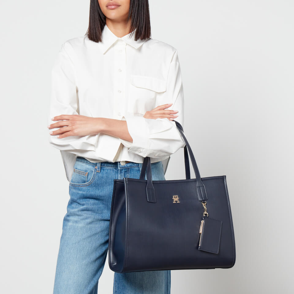 Tommy Hilfiger City Summer Faux Leather Tote Bag