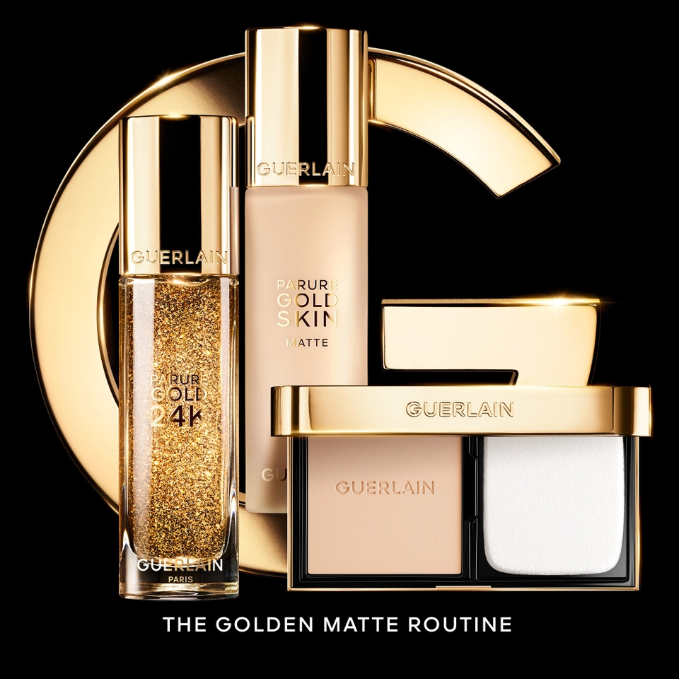 GUERLAIN 24H Hydration Parure Gold 24K Radiance Booster Perfection Primer - Yellow Gold