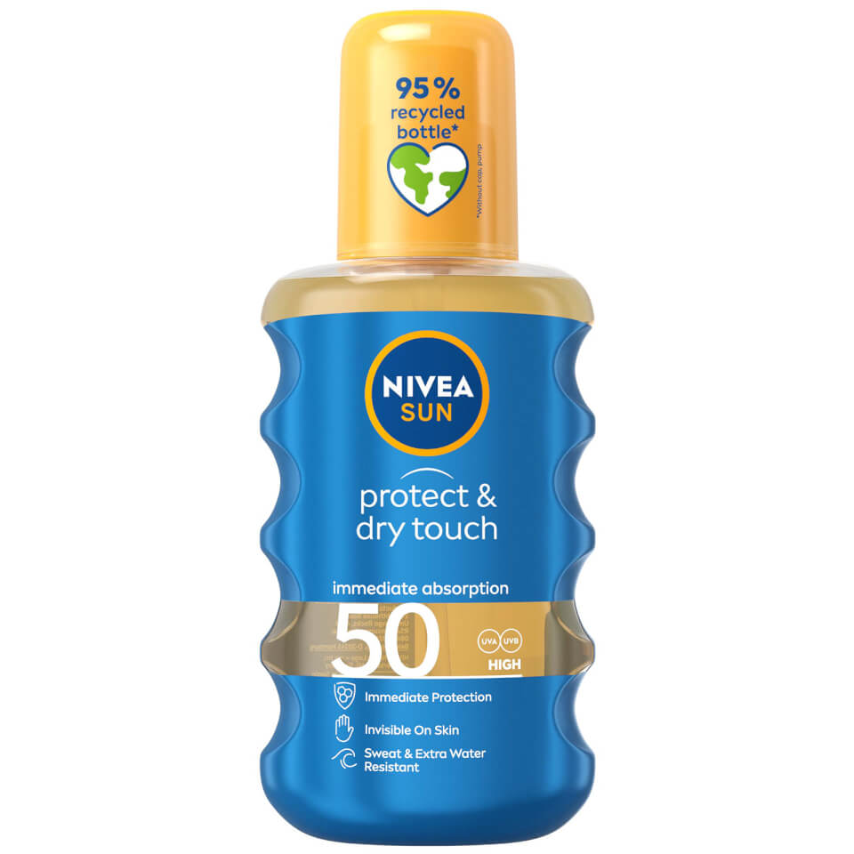 NIVEA SUN Protect & Dry Touch Sun Cream Spray SPF50 200ml