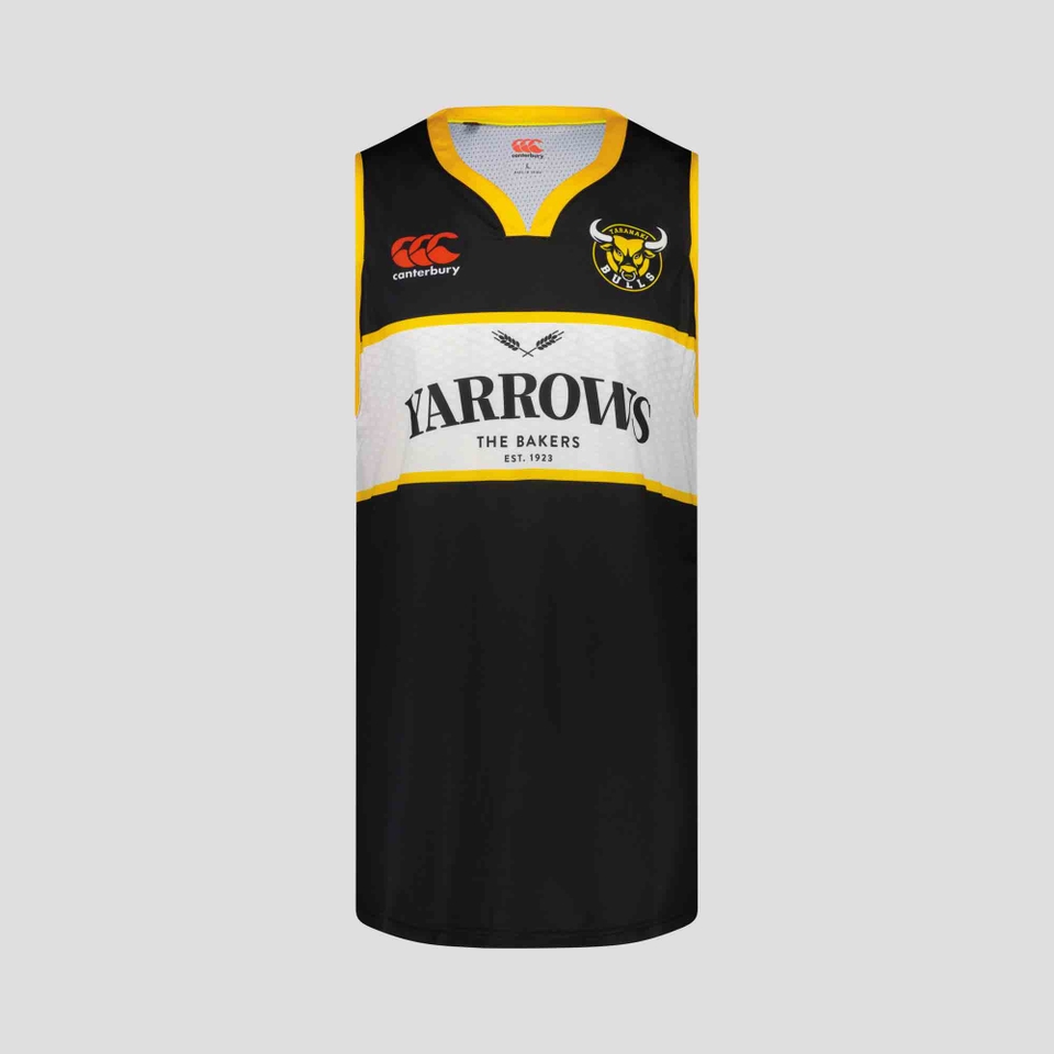 CANTERBURY M TARANAKI REPLICA TRING SINGLET AM BLK