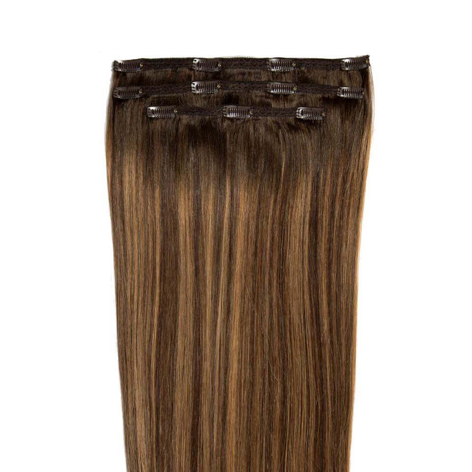 Beauty Works Deluxe Clip-in 16 Inch Extensions - Brond'mbre