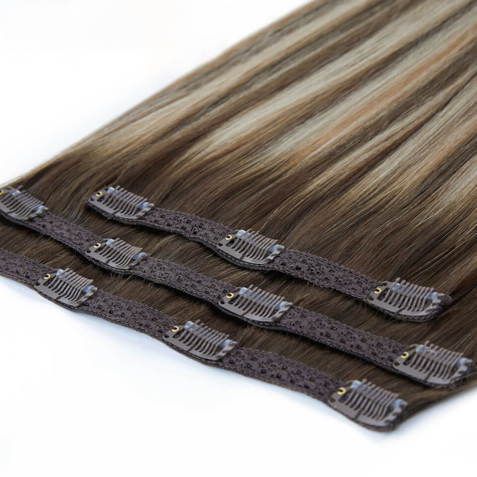 Beauty Works Deluxe Clip-in 16 Inch Extensions - Melrose