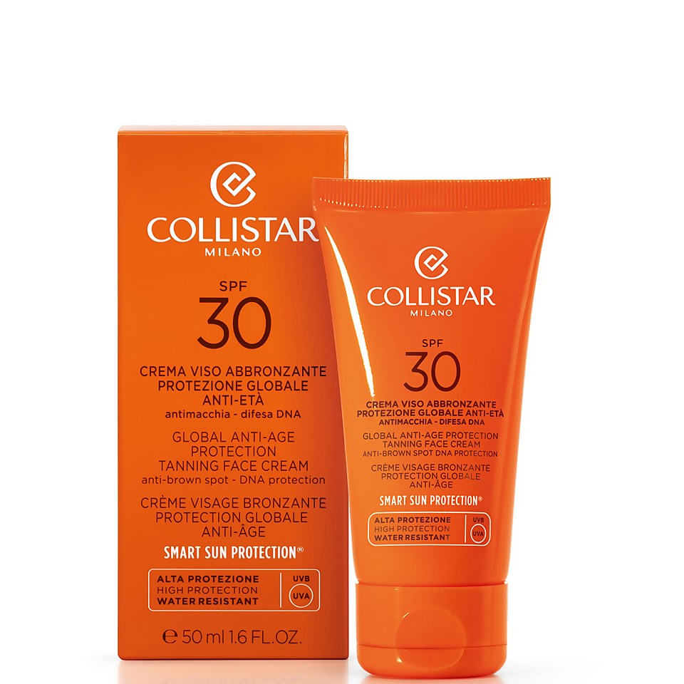 Collistar Global Anti-Age Protection Tanning Face Cream SPF 30 50ml