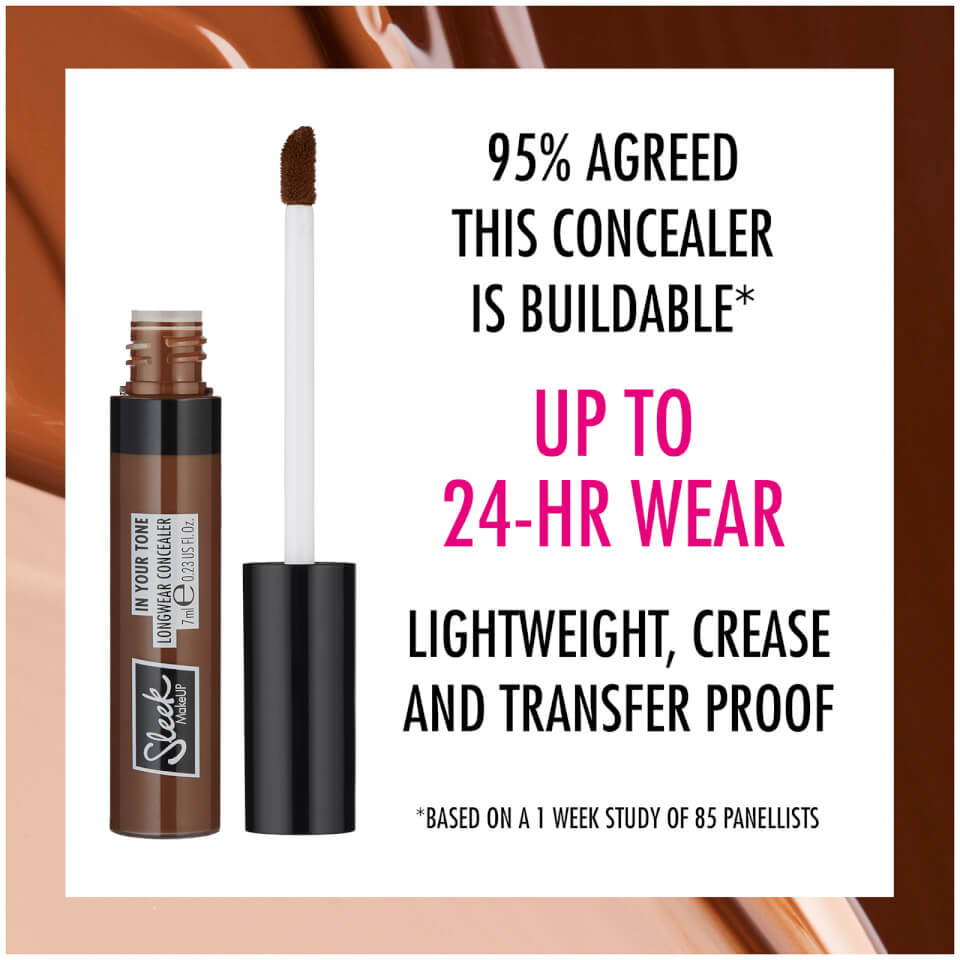 Sleek MakeUP in Your Tone Longwear Concealer 7ml (Various Shades)