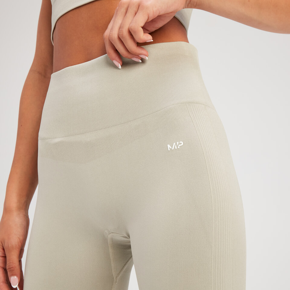 MP Women's Shape Seamless Cycling Shorts - Soft Grey