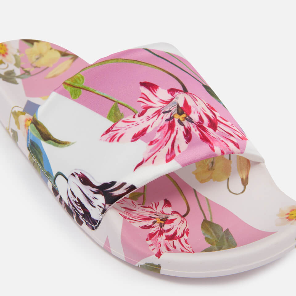 Ted Baker Women's Azzyla Printed Satin Slides | Worldwide Delivery ...