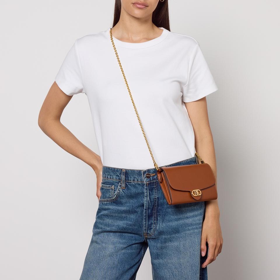 Lauren Ralph Lauren Adair Medium Leather Crossbody Bag