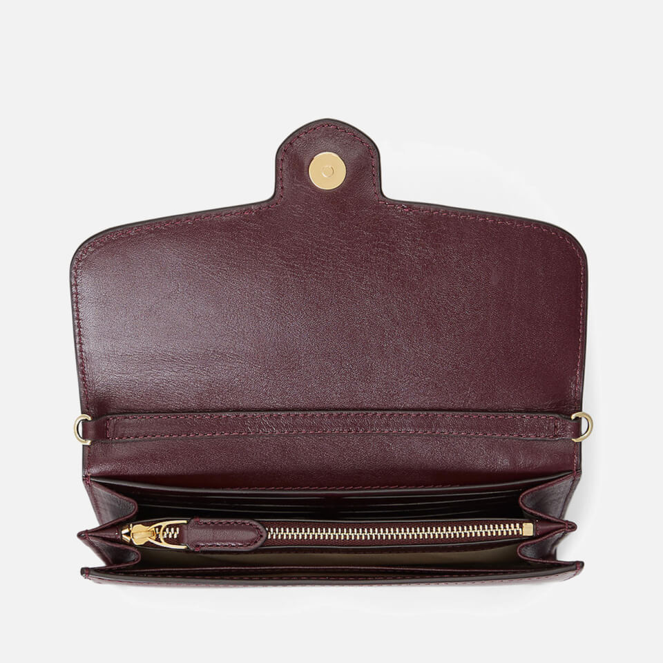 Lauren Ralph Lauren Adair Medium Leather Crossbody Bag