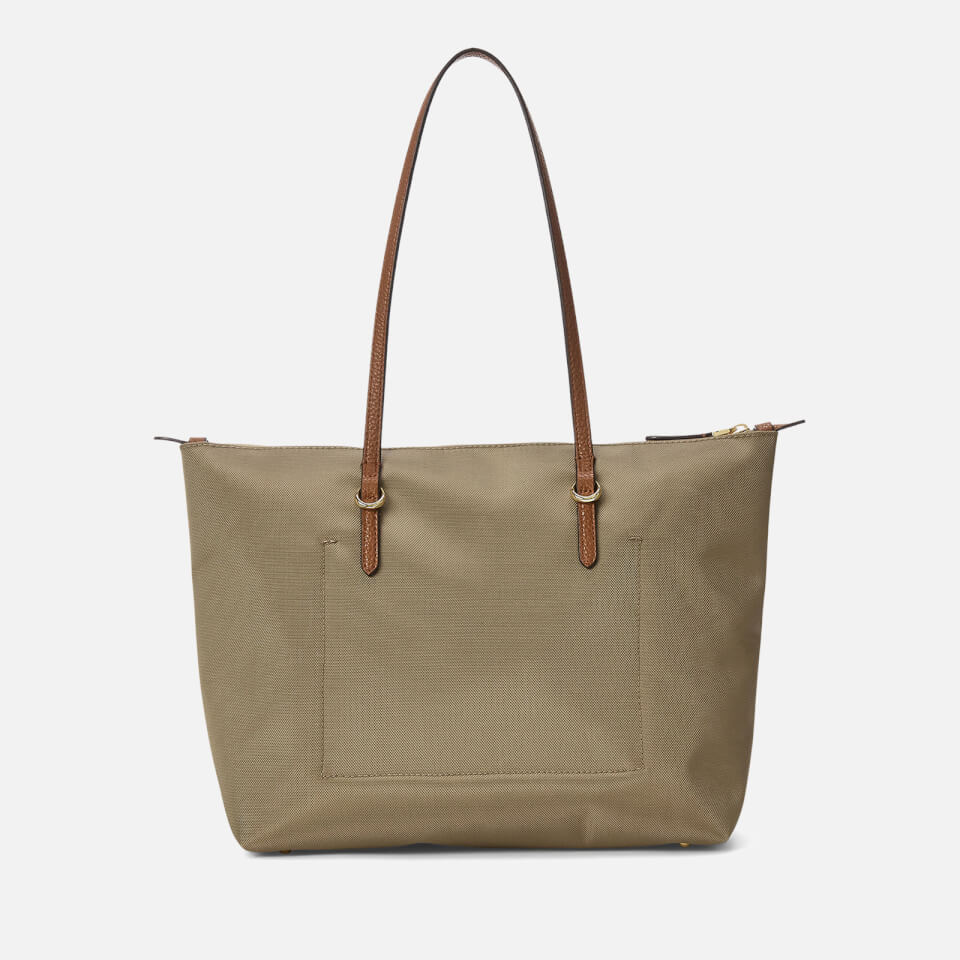 Lauren Ralph Lauren Keaton Medium Canvas Tote Bag