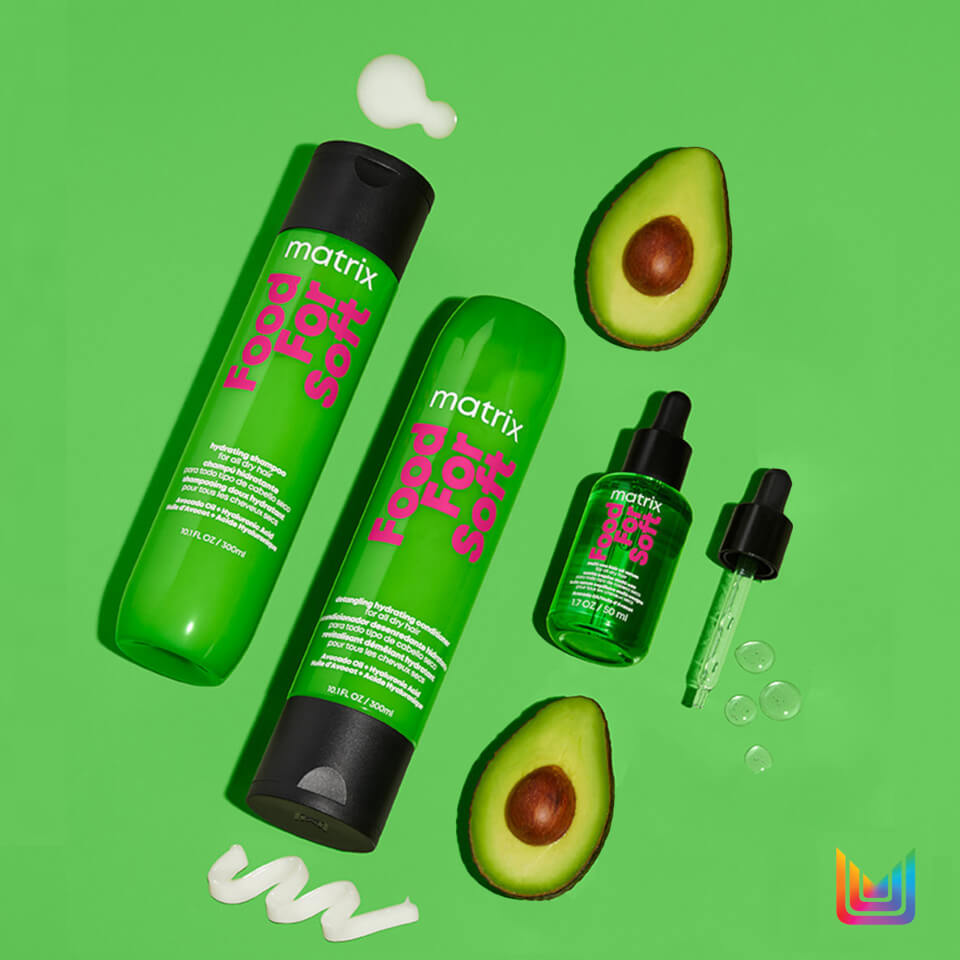 Matrix Food For Soft Multi-Use Hair Oil Serum is Infused with Avocado Oil For All Dry Hair 50ml