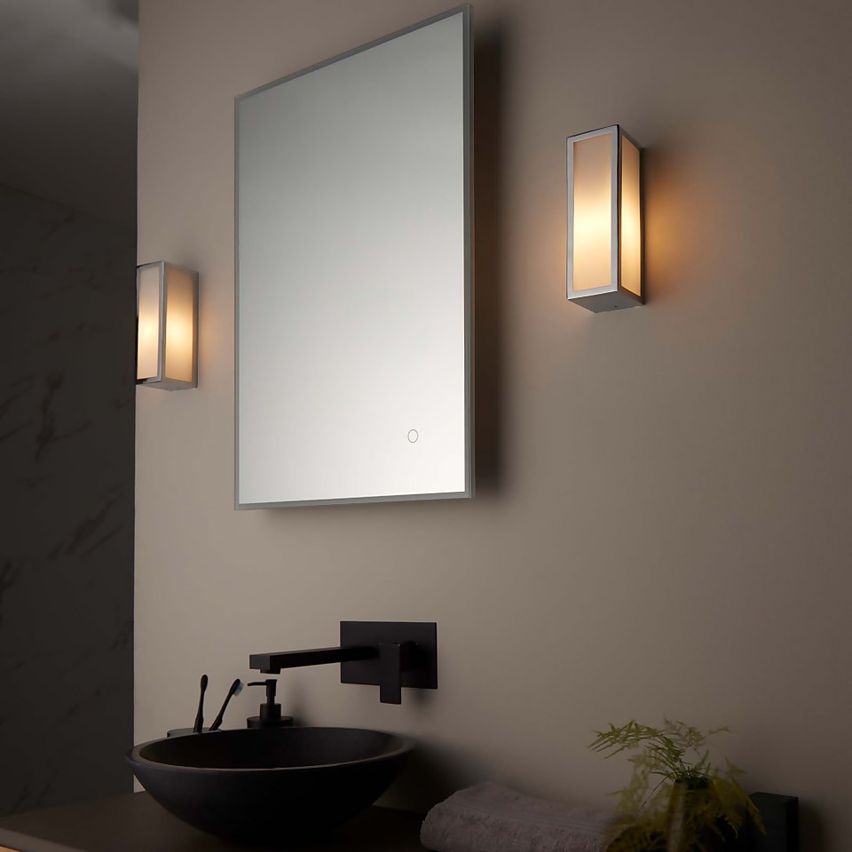 Daltra Small Bathroom Wall Light - Chrome Effect