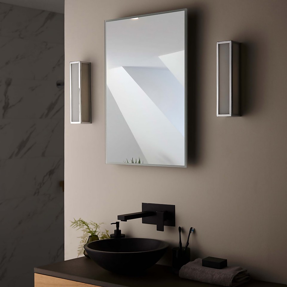 Daltra Large Bathroom Wall Light - Chrome Effect