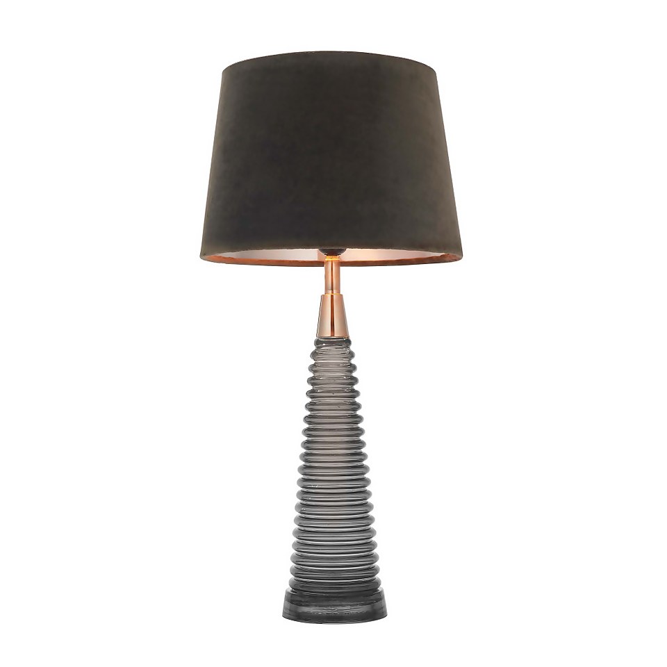Fearn Table Lamp - Charcoal