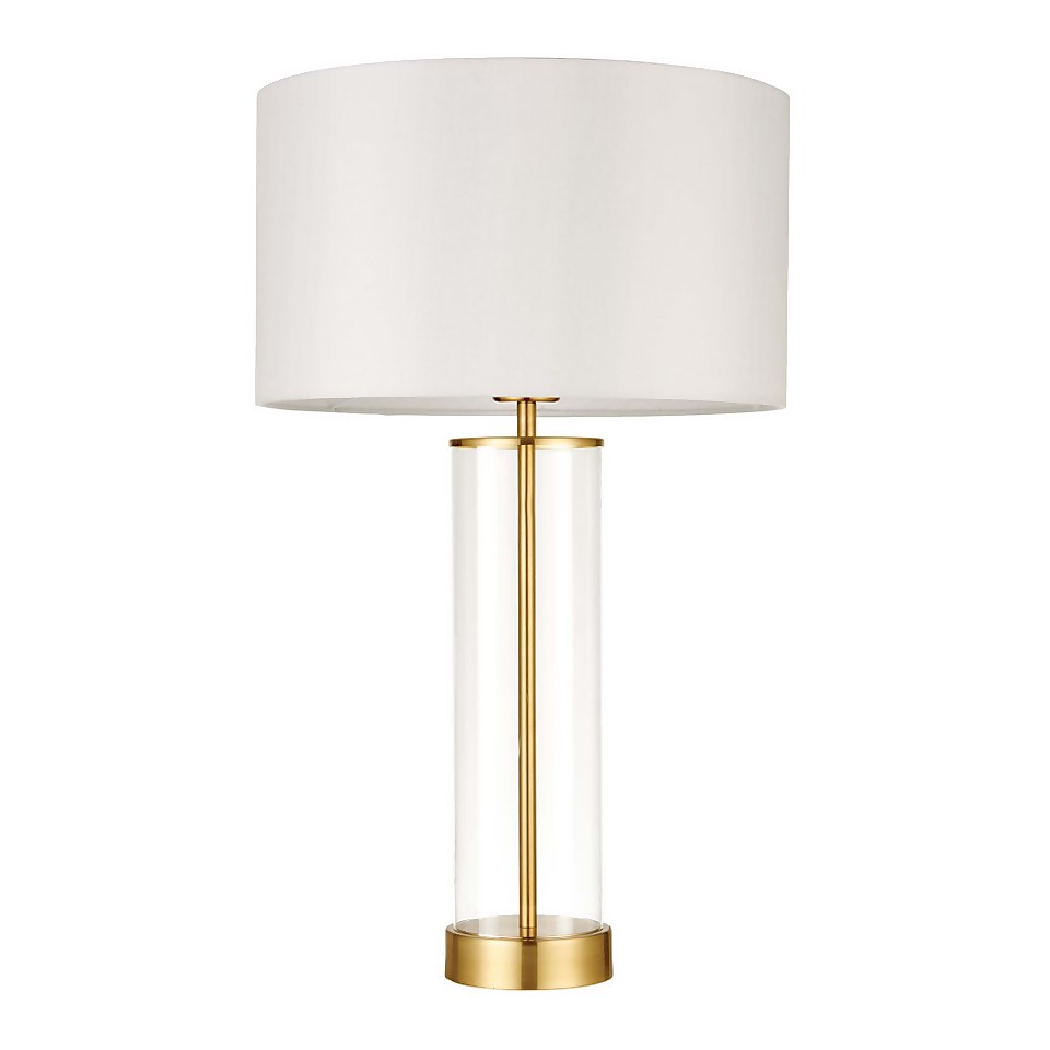 Gills Table Lamp - Brass Effect