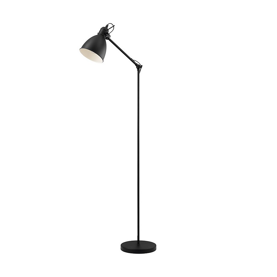 Eglo Priddy Floor Lamp - Black