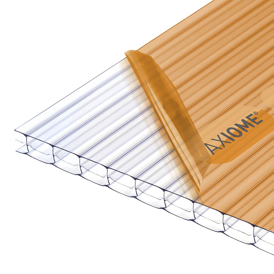 Axiome® Clear 16mm Polycarbonate Glazing Sheets  1000 x 5000mm