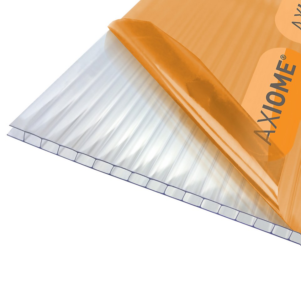 Axiome® Clear 4mm Twinwall Glazing Sheets  690 x 2000mm