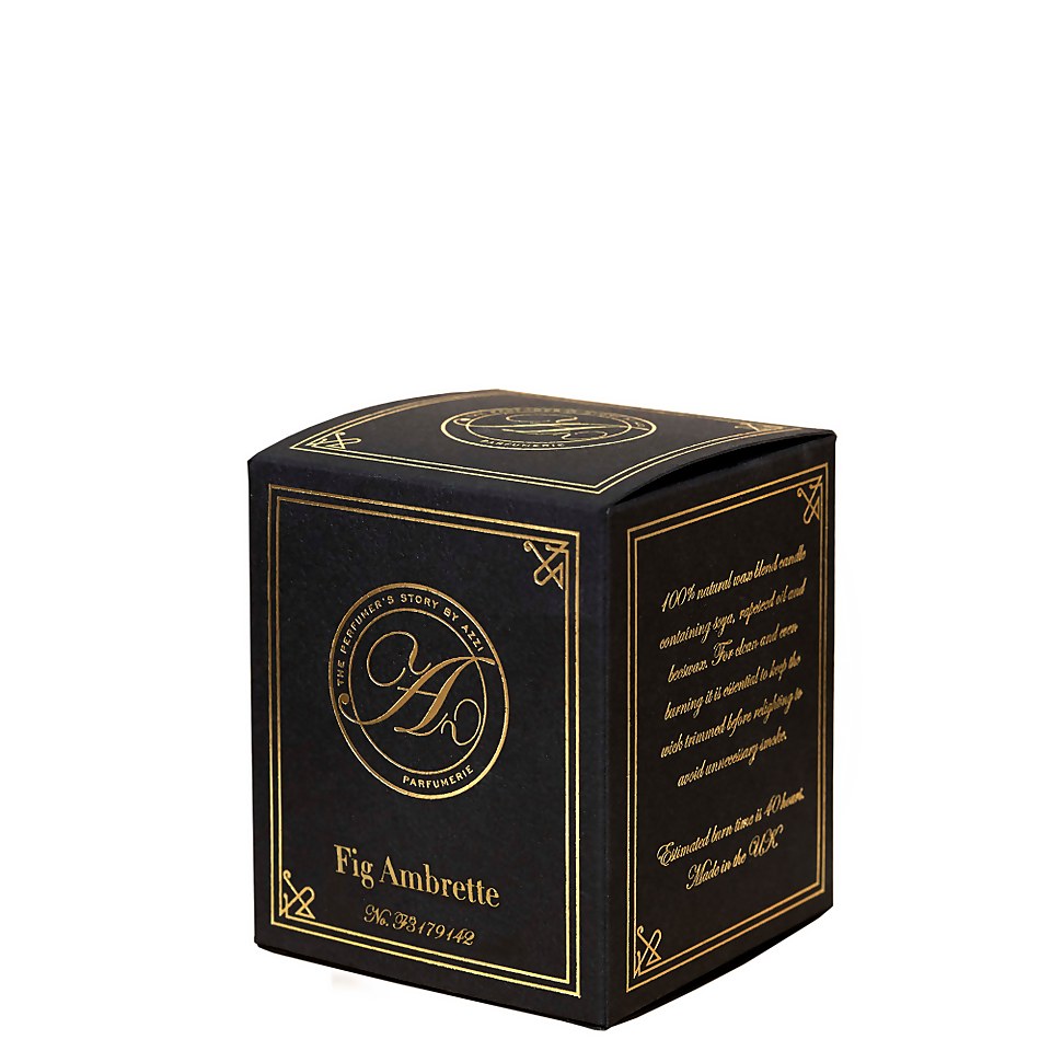 The Perfumer's Story by Azzi Fig Ambrette Candle 180g