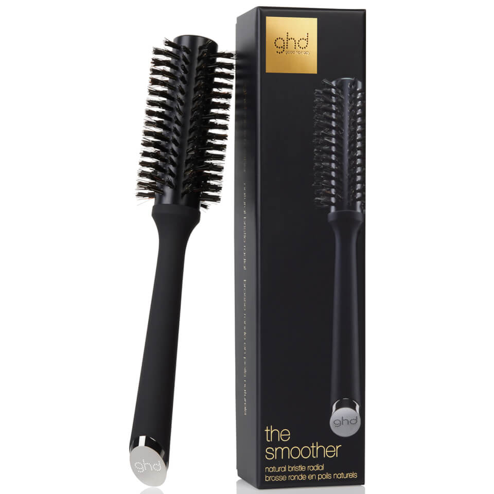 ghd The Smoother Natural Bristle Radial Hair Brush 35mm