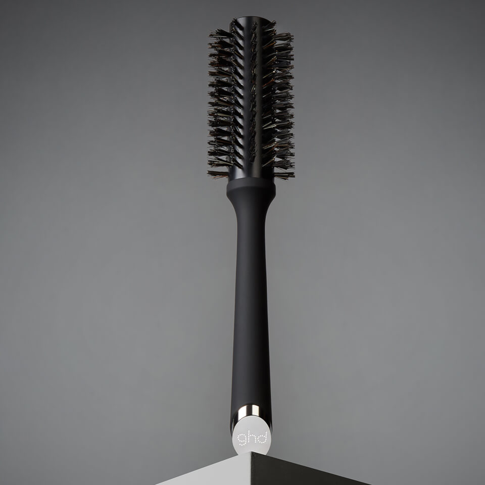 ghd The Smoother Natural Bristle Radial Hair Brush 35mm