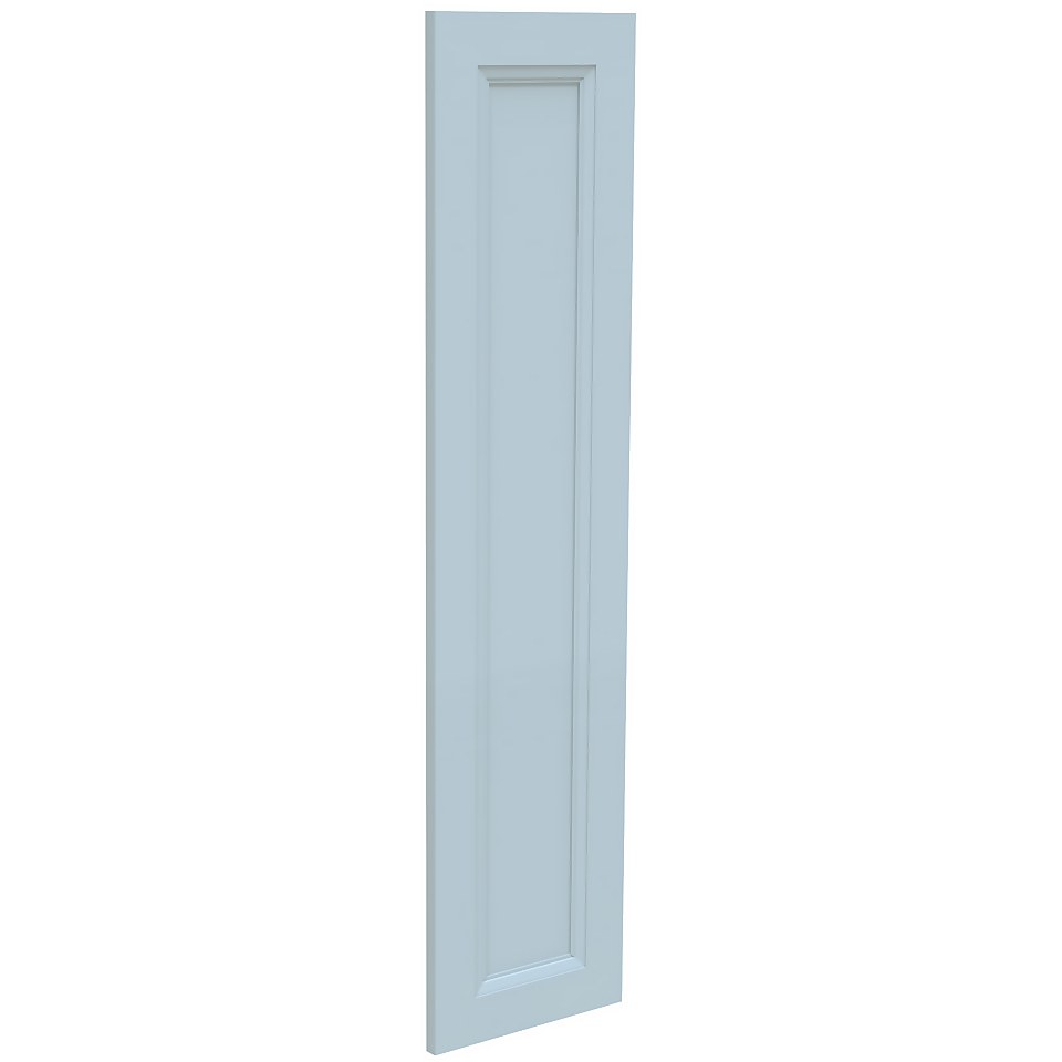 French Shaker Kitchen Larder Door (H)1236 x (W)297mm - Light Blue