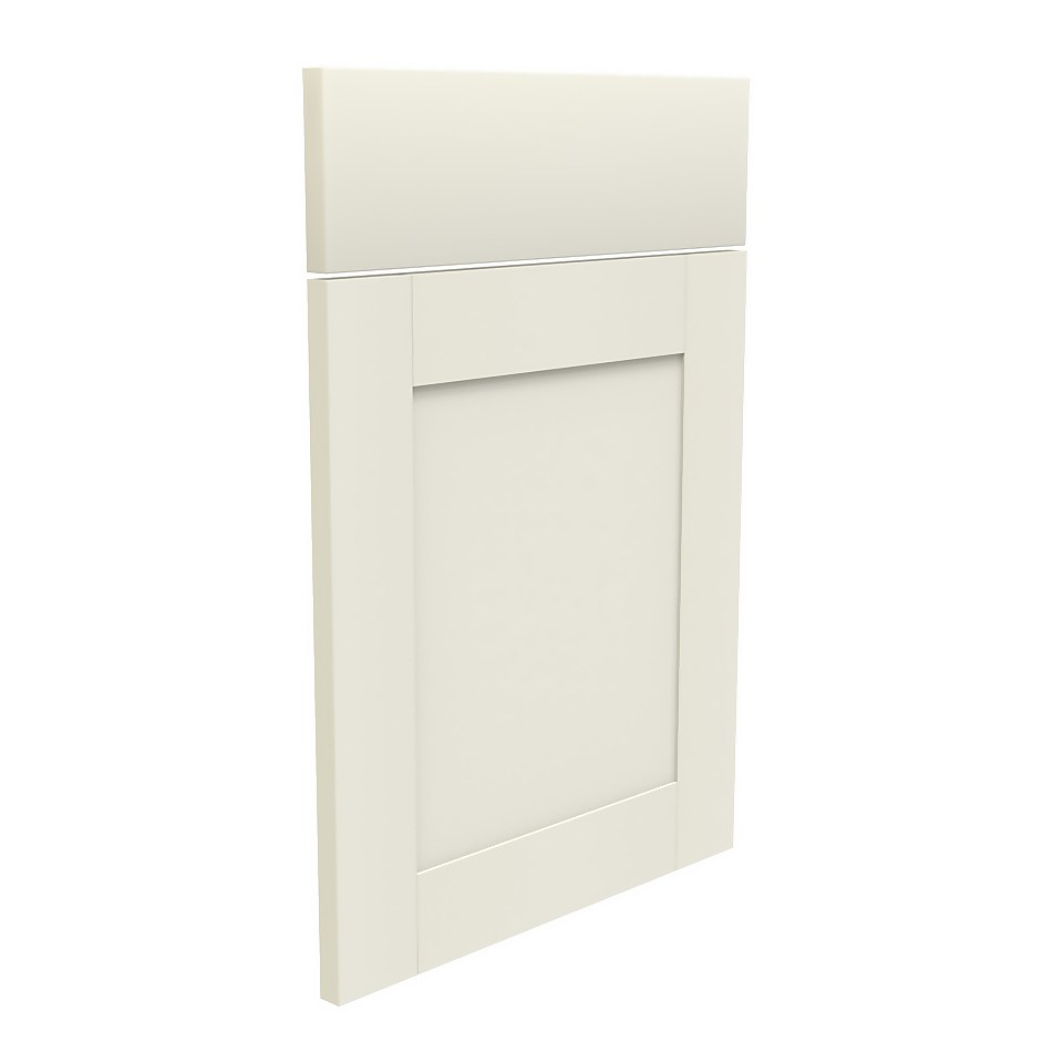 Classic Shaker Kitchen Cabinet Door and Drawer Front (W)497mm - Cream