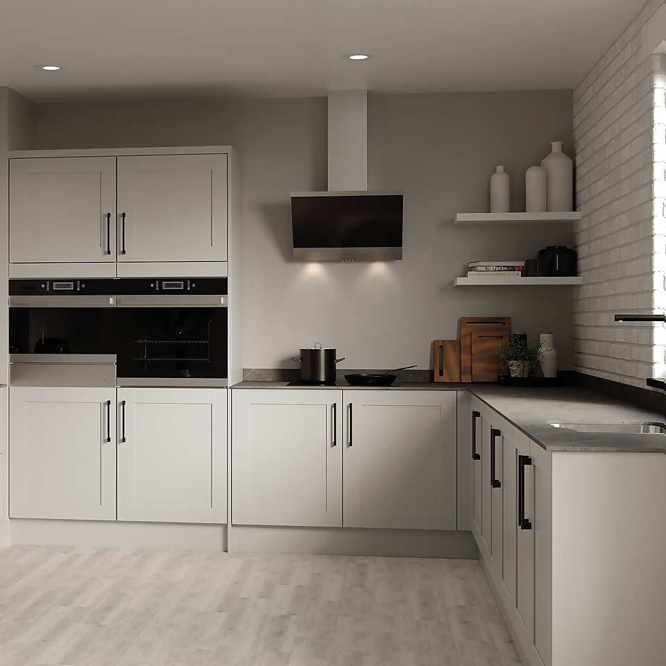 Classic Shaker Kitchen Cabinet Door (W)447mm - Grey