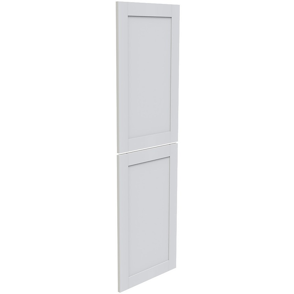 Classic Shaker Kitchen Larder Door (Pair) (H)976 x (W)597mm - Grey