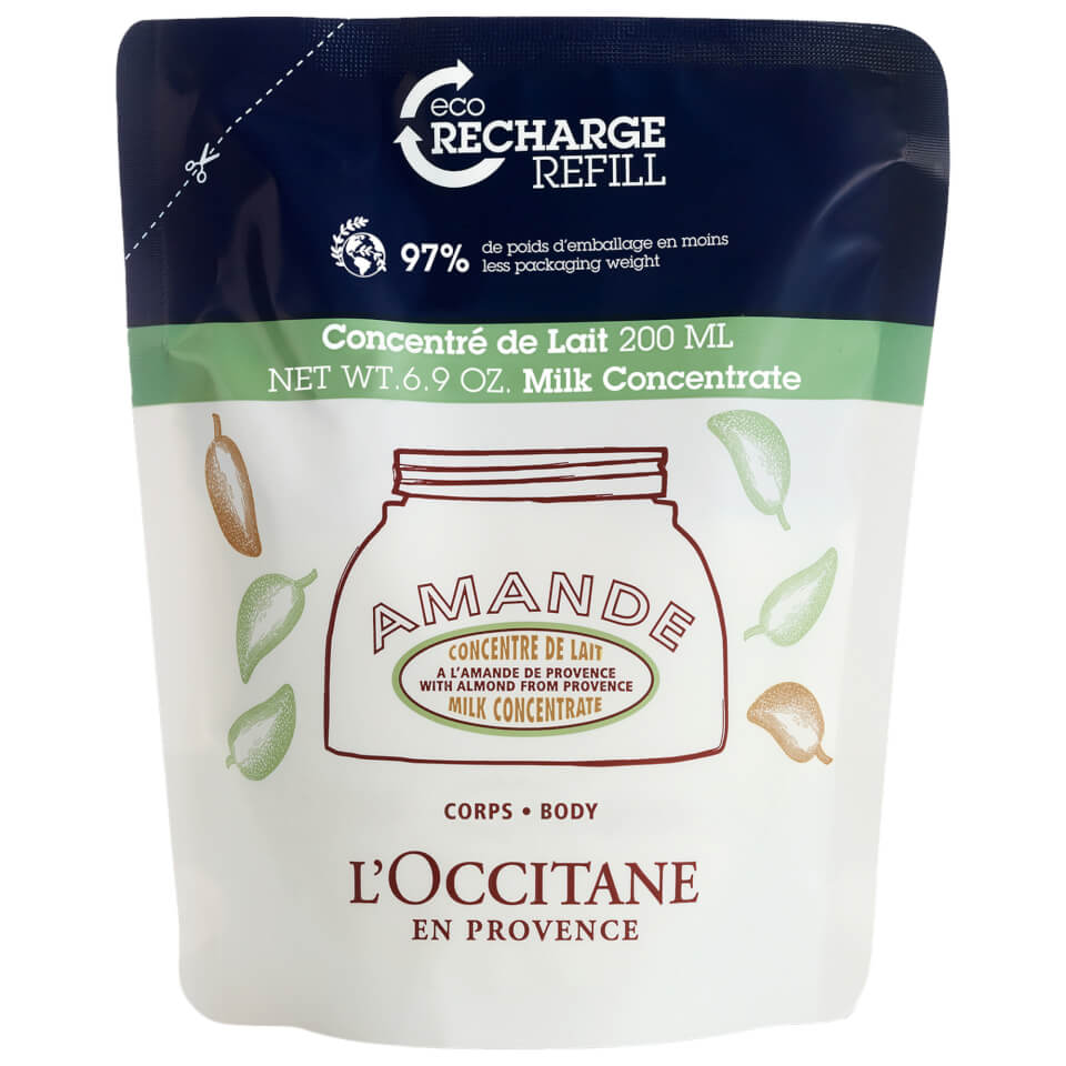 L'Occitane Almond Milk Concentrate Eco Refill 200ml