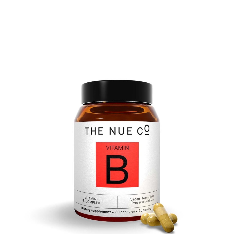 The Nue Co. Vitamin B Supplement To Improve Energy (30 Capsules)