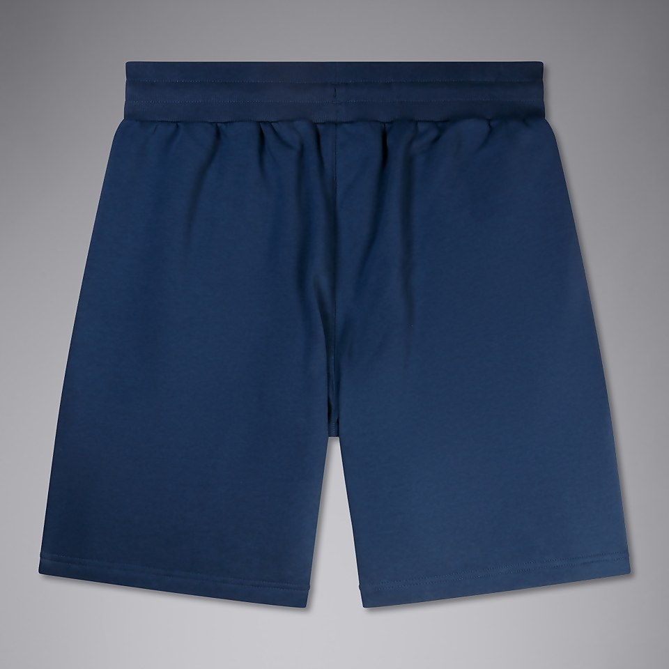 MENS CAPTAINS PIN-TUCK 9IN SHORT BLUE