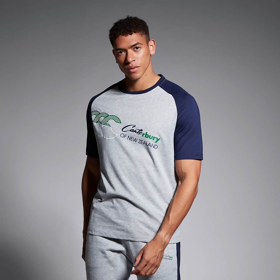 MENS THE CLASH SHORT SLEEVE T-SHIRT GREY