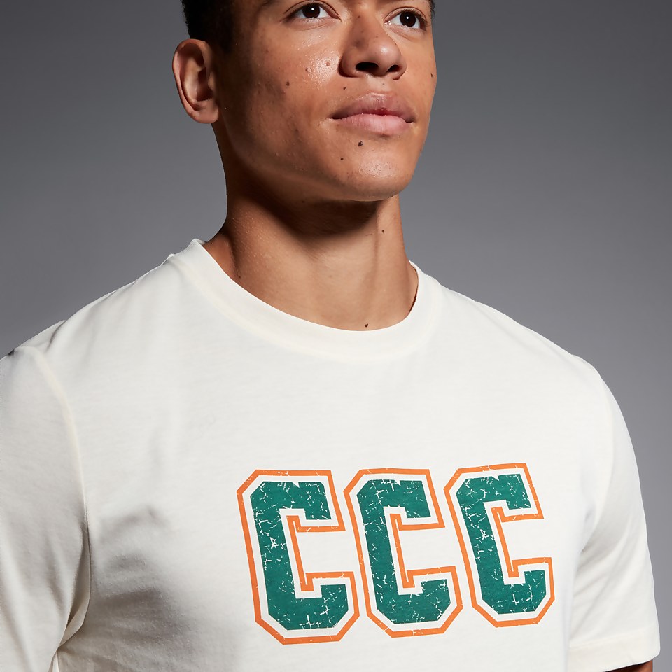 MENS CAPTAINS CCC T-SHIRT CREAM