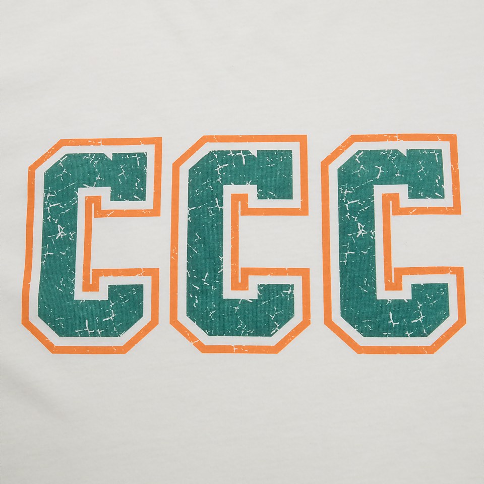MENS CAPTAINS CCC T-SHIRT CREAM