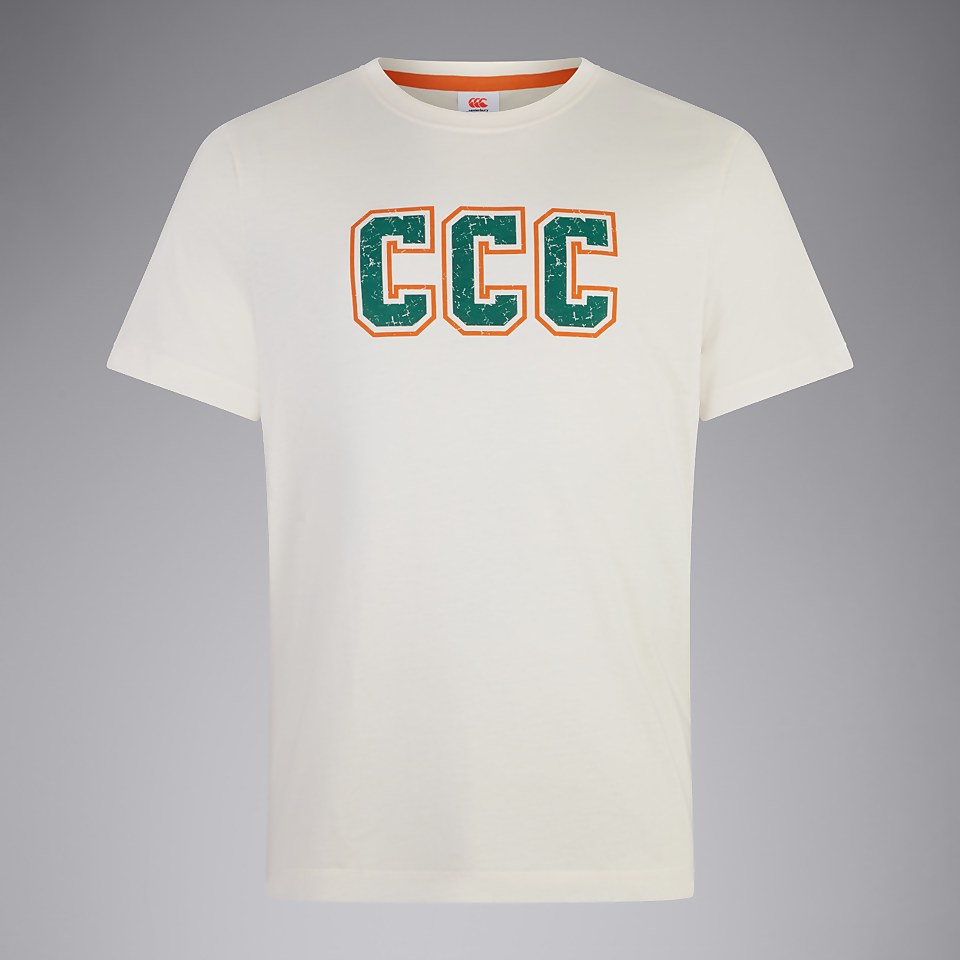 MENS CAPTAINS CCC T-SHIRT CREAM