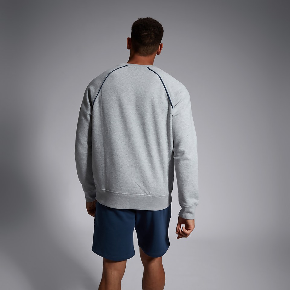 MENS CAPTAINS CREW GREY