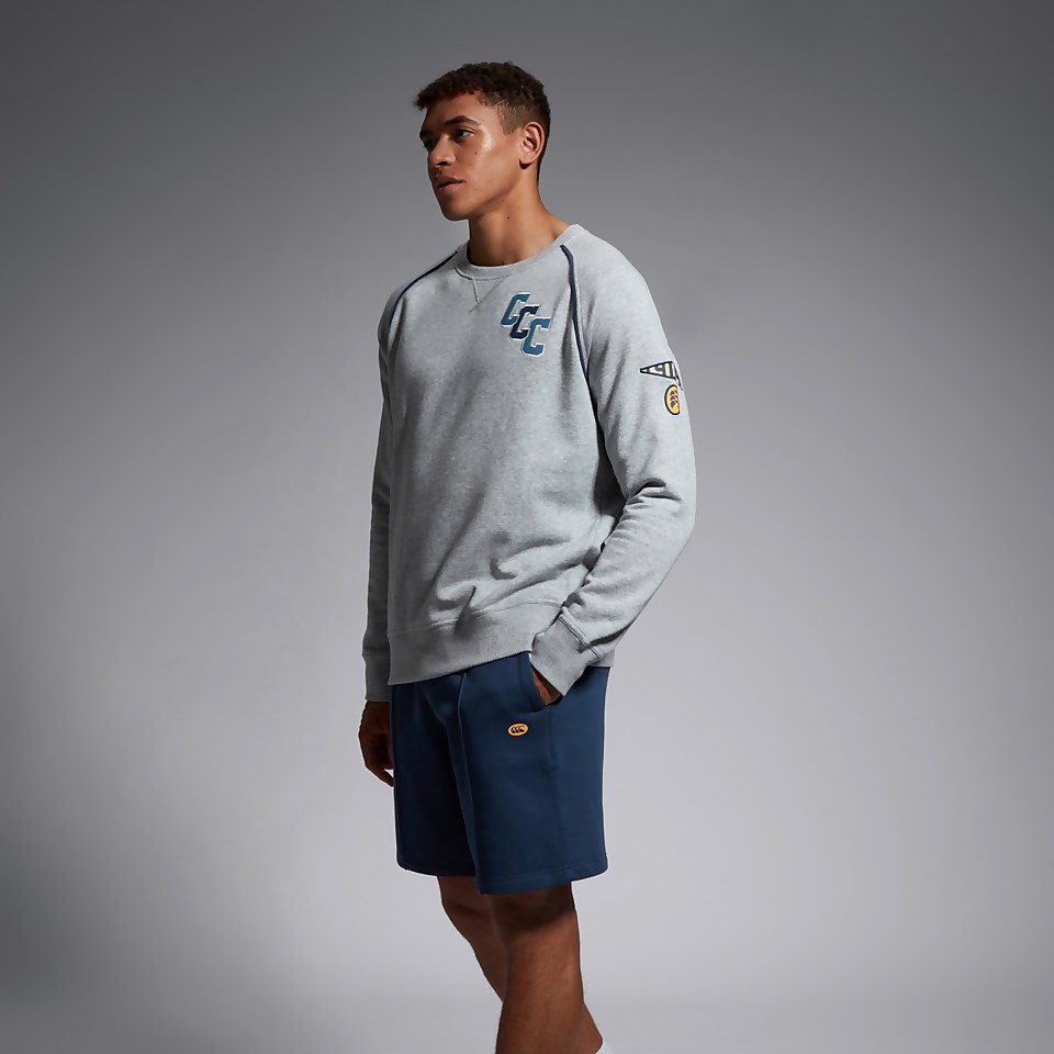 MENS CAPTAINS CREW GREY
