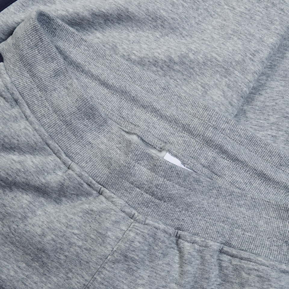 MENS THE CLASH KNIT TRACKPANT GREY