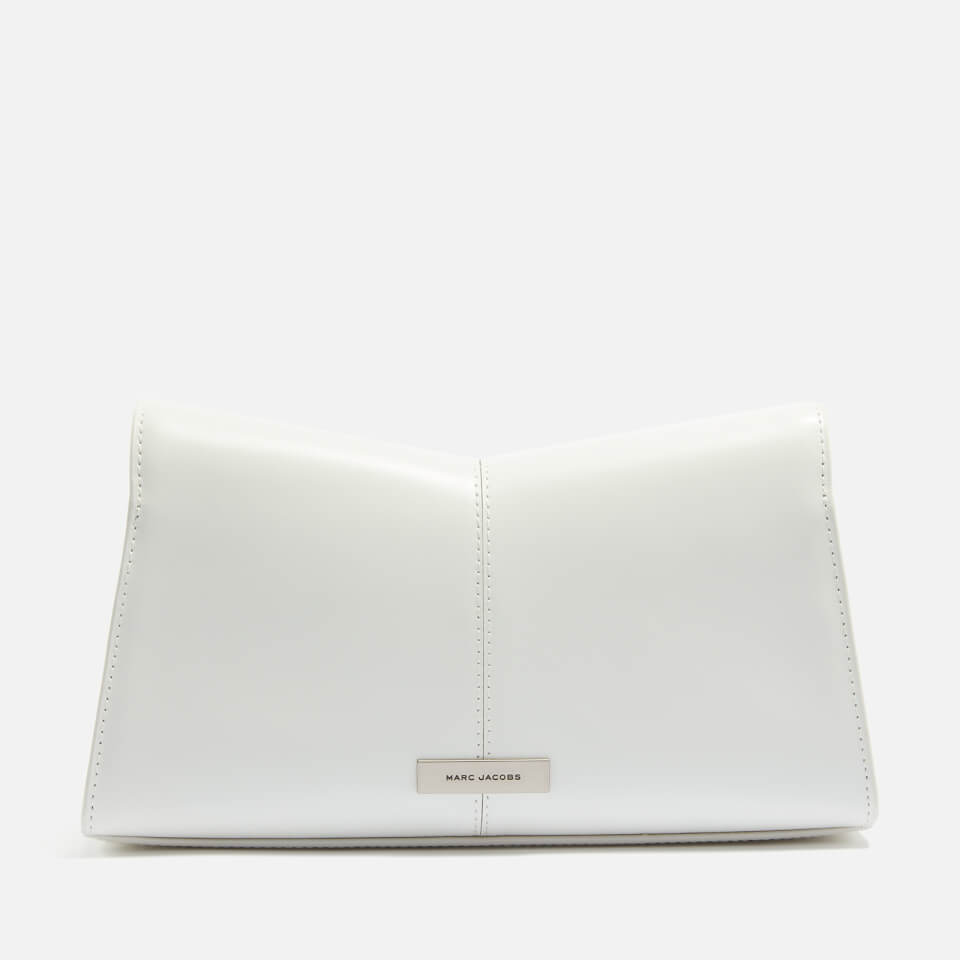 Marc Jacobs St Marc Coated Leather Clutch Bag