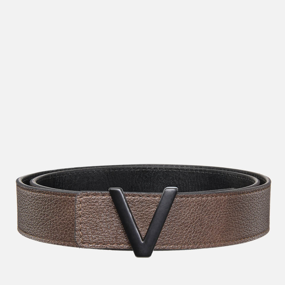 Valentino Amaretto Bis Leather Belt