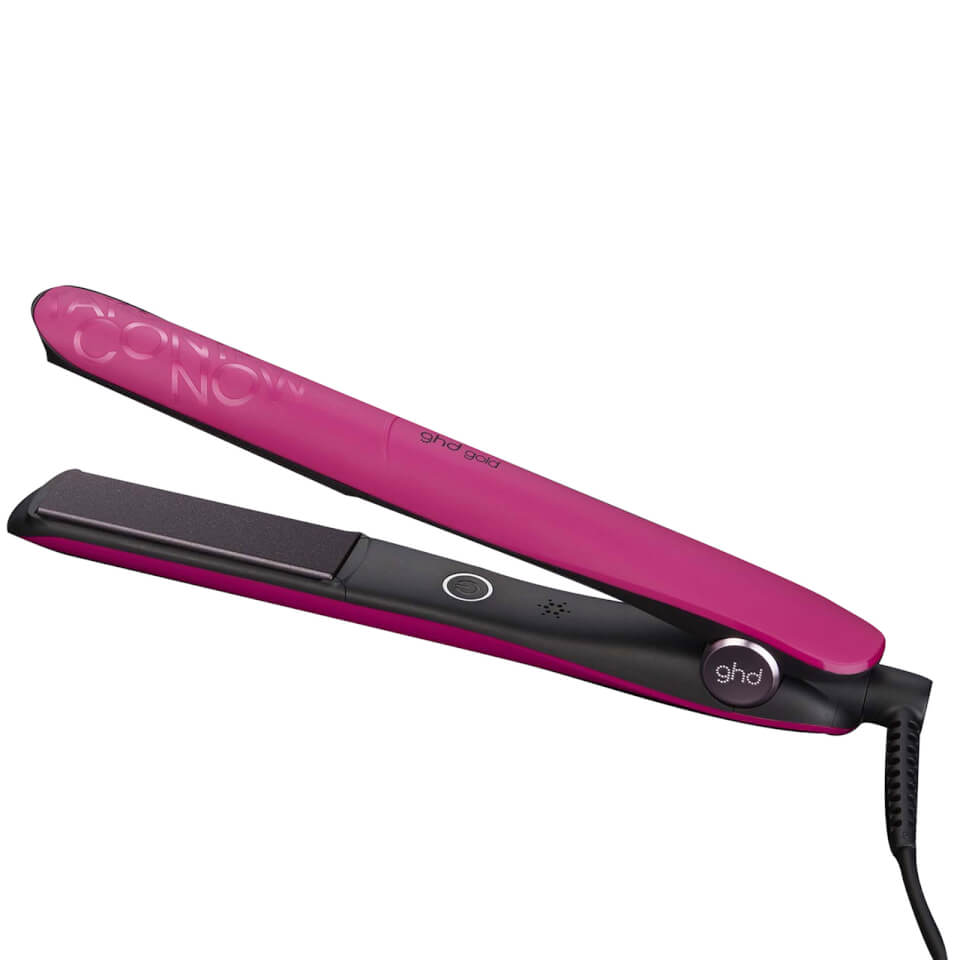 ghd Gold Hair Straightener - Pink Charity Edition