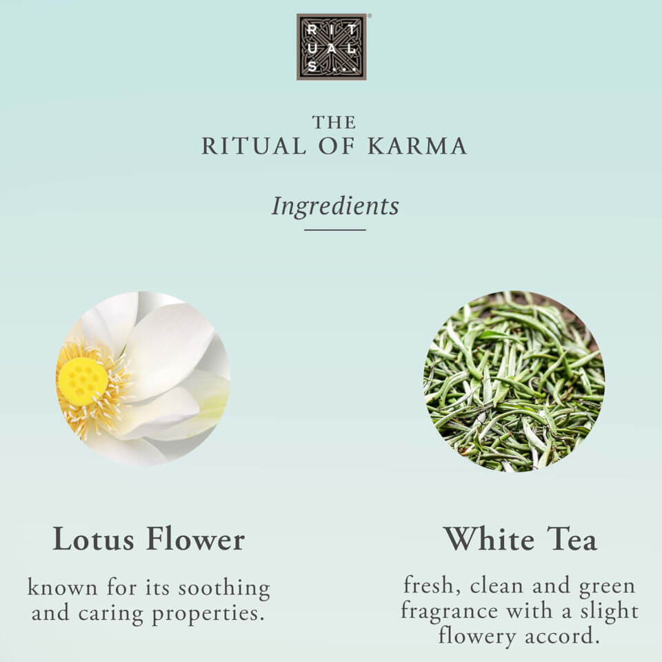 Rituals The Ritual of Karma Delicately Sweet Lotus & White Tea Sun Screen Milky Spray 30 SPF 50ml