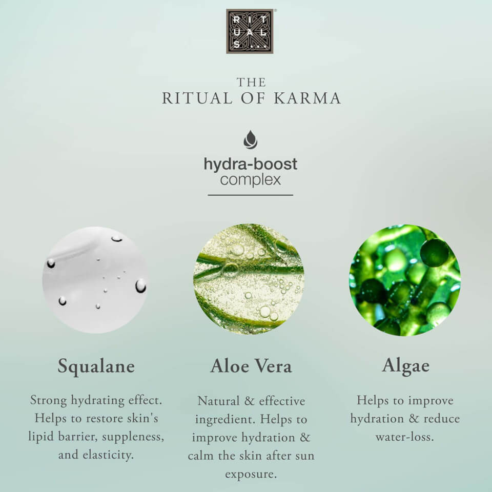 Rituals The Ritual of Karma Delicately Sweet Lotus & White Tea 48H Hydrating Body Cream and Refill Pack 2 x 220ml