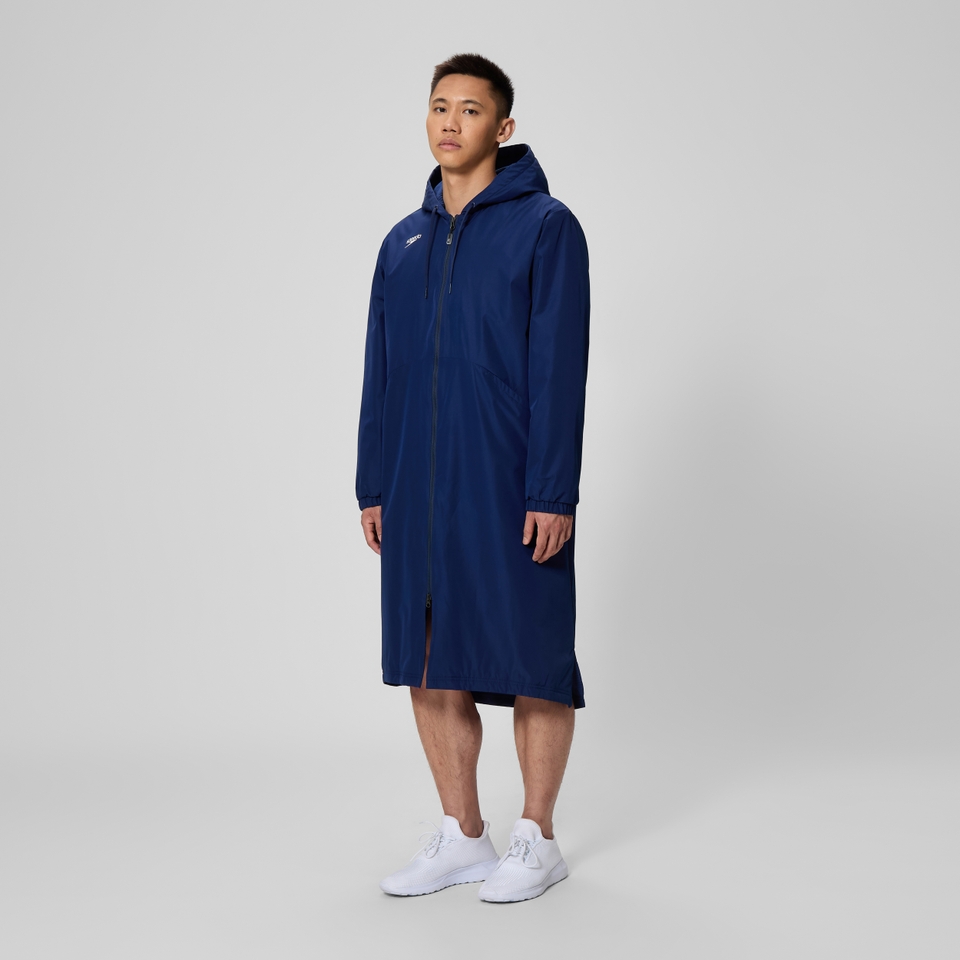 Parka d’équipe unisexe, bleu marine