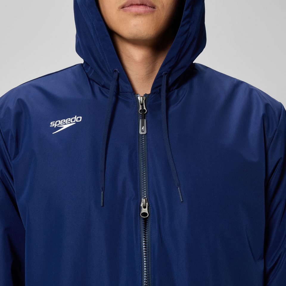 Parka d’équipe unisexe, bleu marine