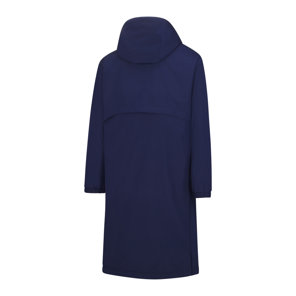 Parka d’équipe unisexe, bleu marine